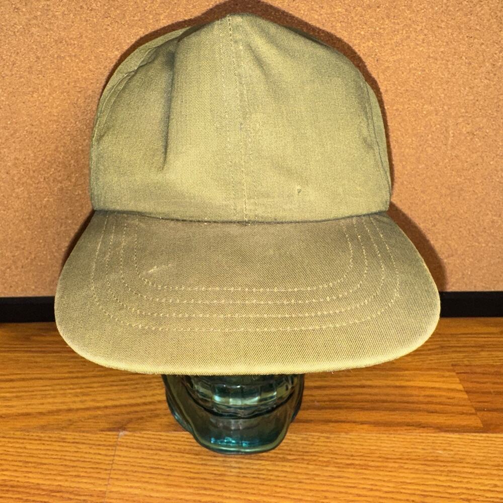US Army Hot Weather Field Cap OG-106‎ Vintage Baseball Hat Cap Size 7